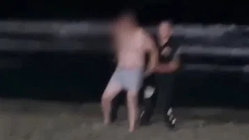 Yasağa rağmen inat etti. Jandarma dakikalarca ikna etmeye çalıştı