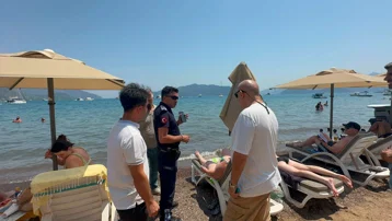 Marmaris’te sahiller için 3 metrelik alan denetimi