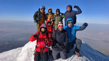 Sivas’tan Ağrı Dağı’na zirve tırmanışı