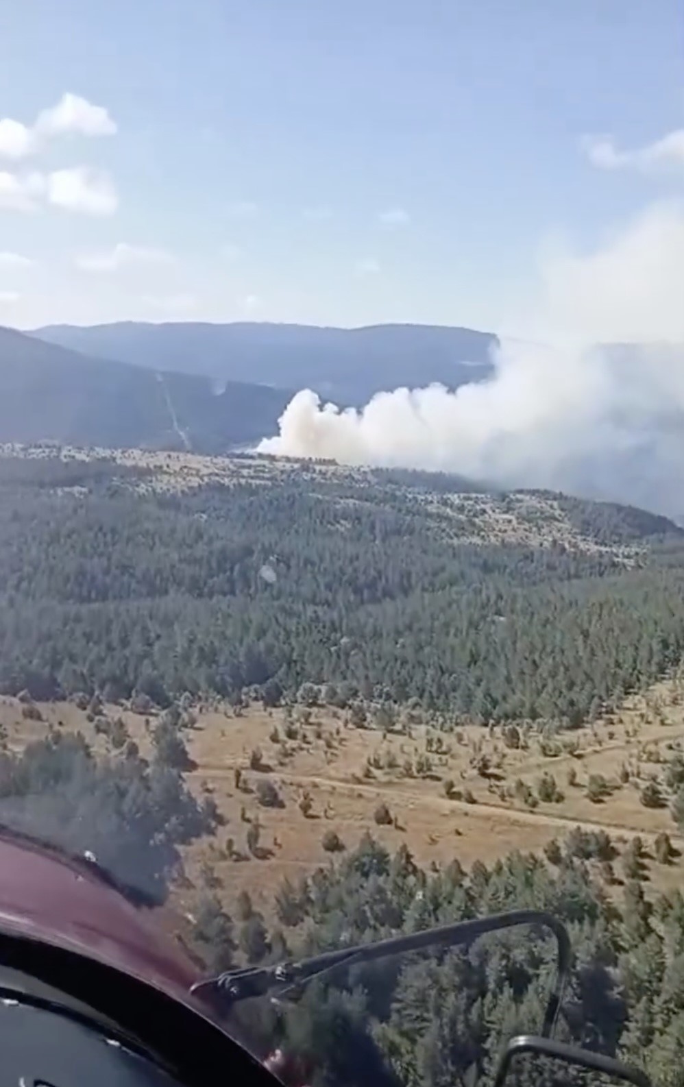 Kastamonu'da orman yangını büyümeden söndürüldü