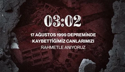 TBMM Başkanı Kurtulmuş, Marmara Depremi’nde hayatını kaybedenleri andıTBMM Başkanı Numan Kurtulmuş, 17 Ağustos 1999 Marmara Depremi'nin 27'nci yıl dönümünde felakette yaşamını yitirenleri andı.