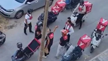 Aynı adrese 15 sipariş. Kuryeler gerçeği duyunca isyan etti
