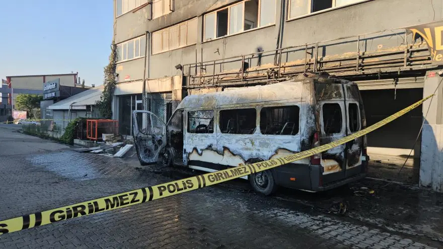 Sanayi sitesindeki yangında kundaklama şüphesi 