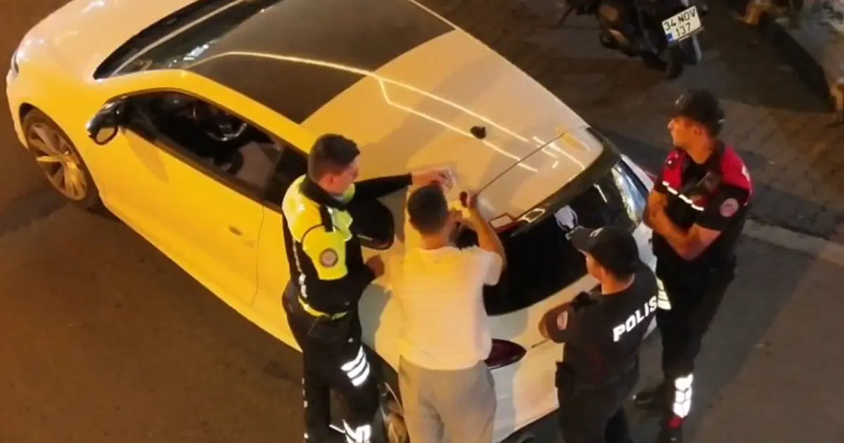 Yüksek ses ve müziğe geçit yok: 3 araç trafikten men edildi