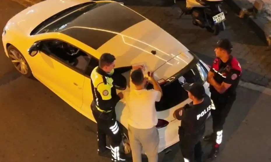 Yüksek ses ve müziğe geçit yok: 3 araç trafikten men edildi
