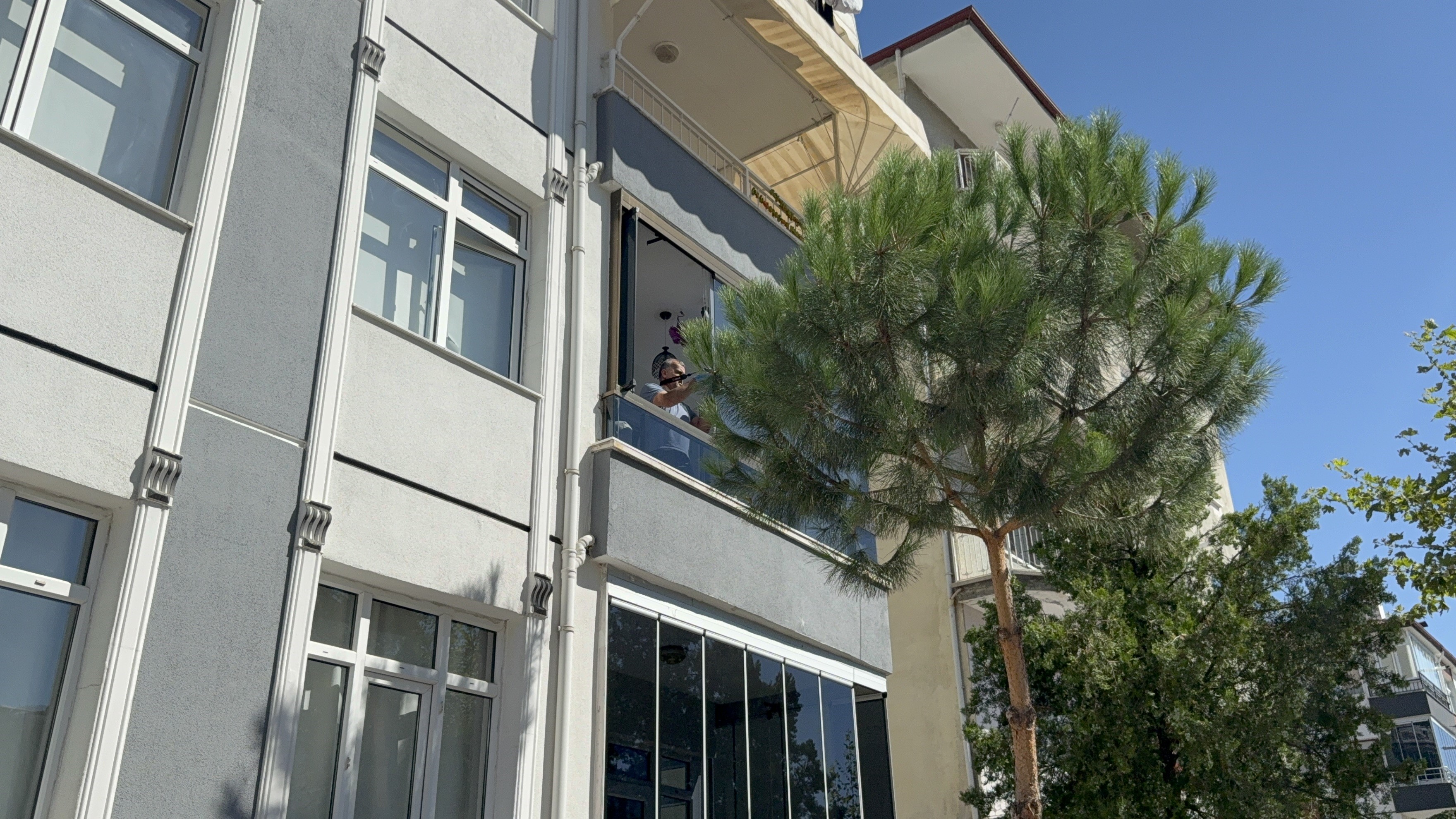 Yaşlı adamın acı ölümü
