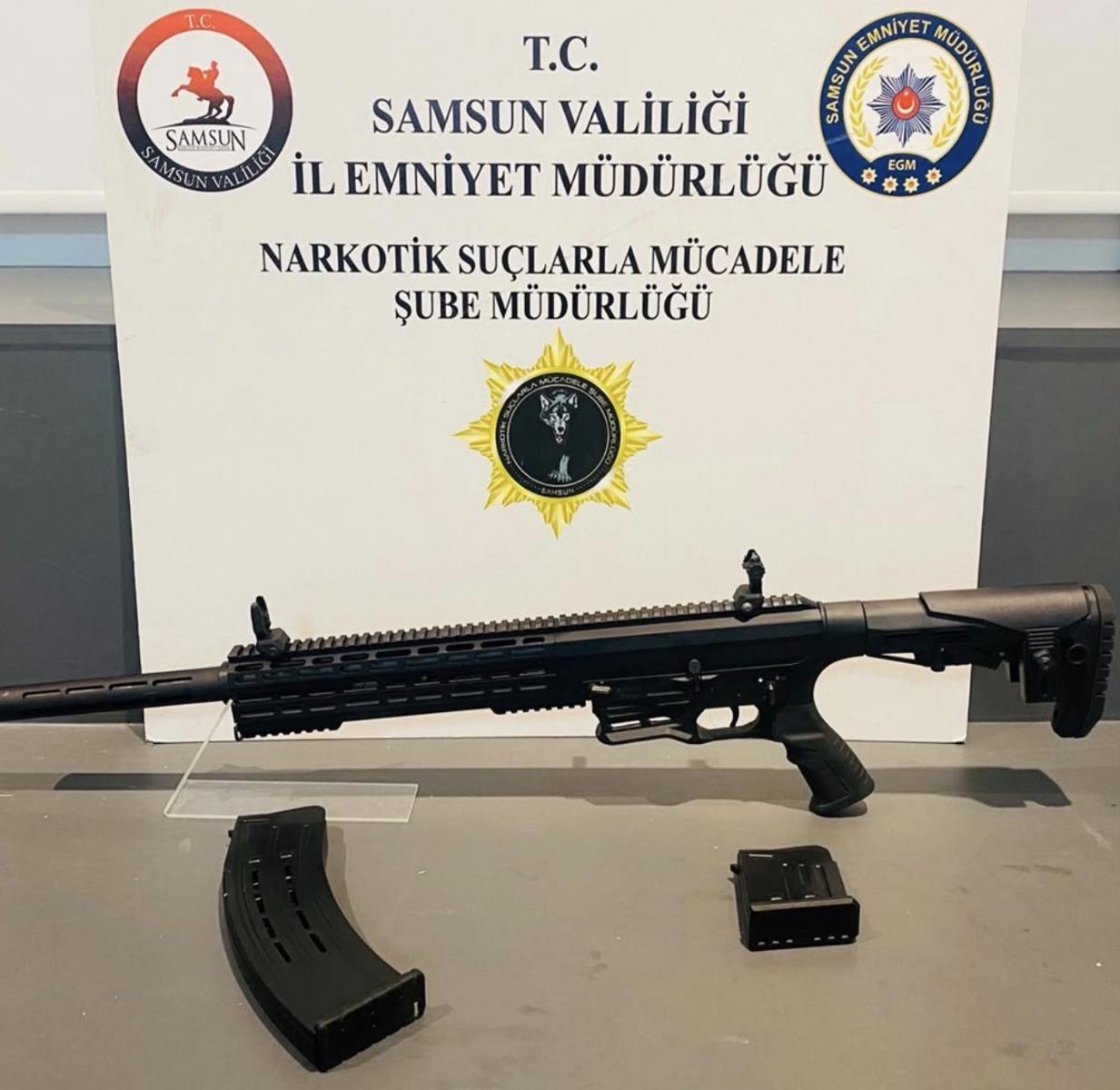 Samsun’da 5 ilçede uyuşturucu baskını