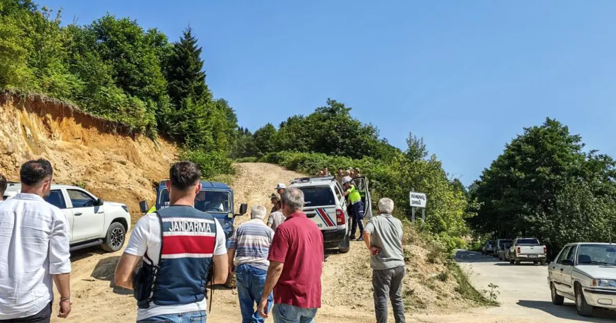Giresun'da "helikopter düştü" ihbarı ekipleri harekete geçirdi