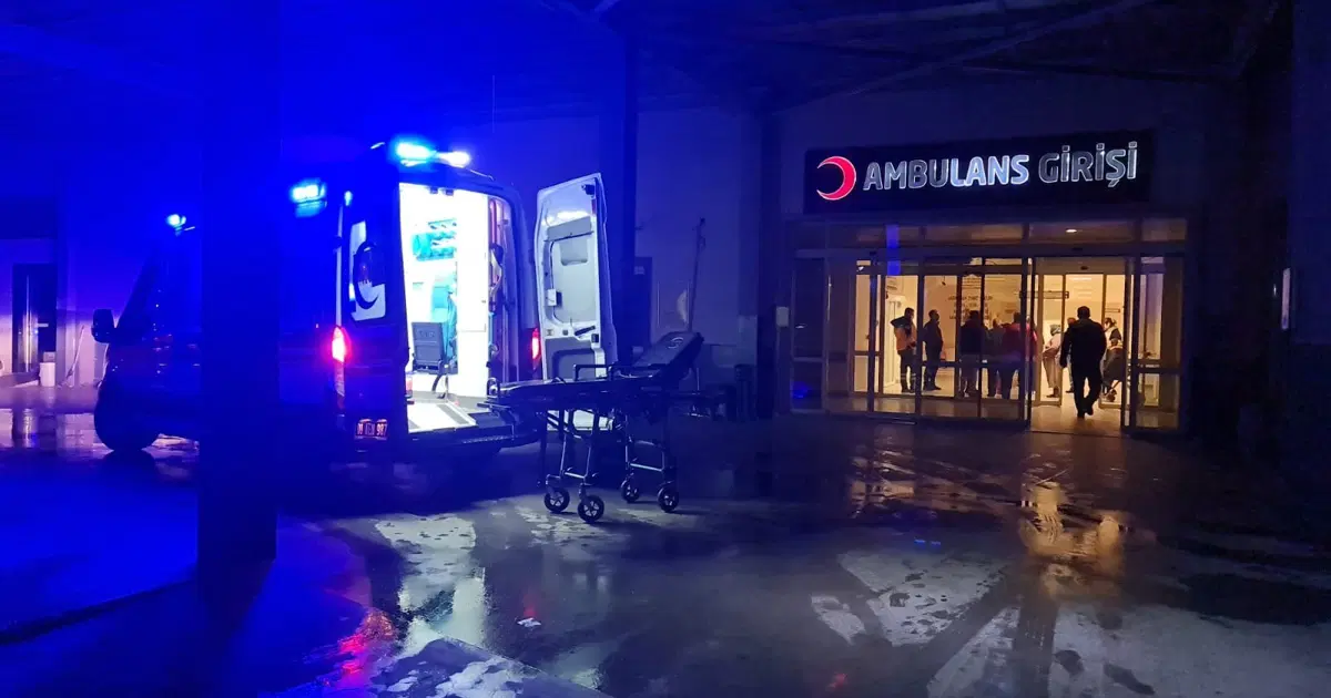 Aydın'da minibüs tarlaya uçtu. 1 kişi öldü, 2 yaralı