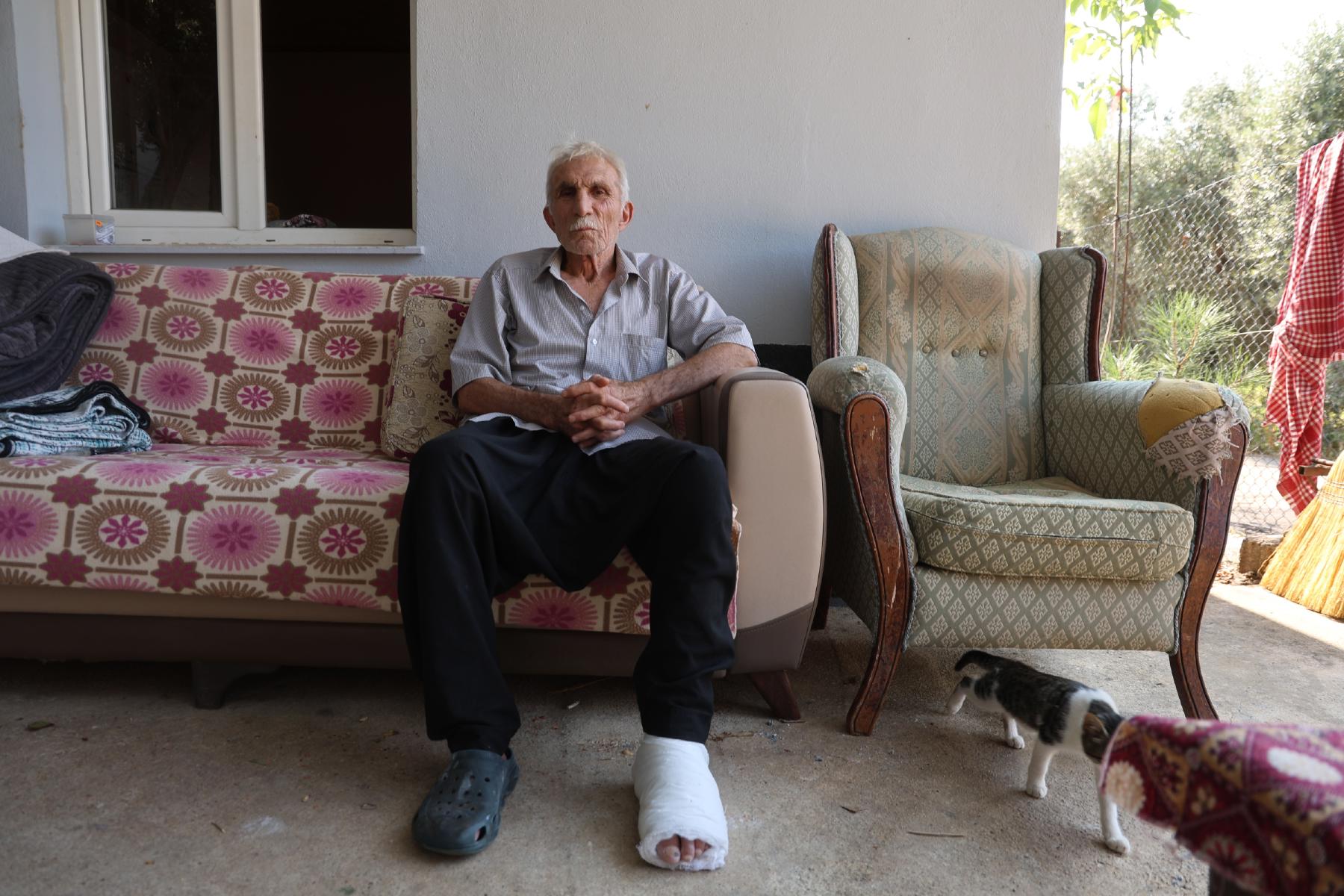 83 yaşındaki adama çarptı, arkasına bile bakmadan gitti