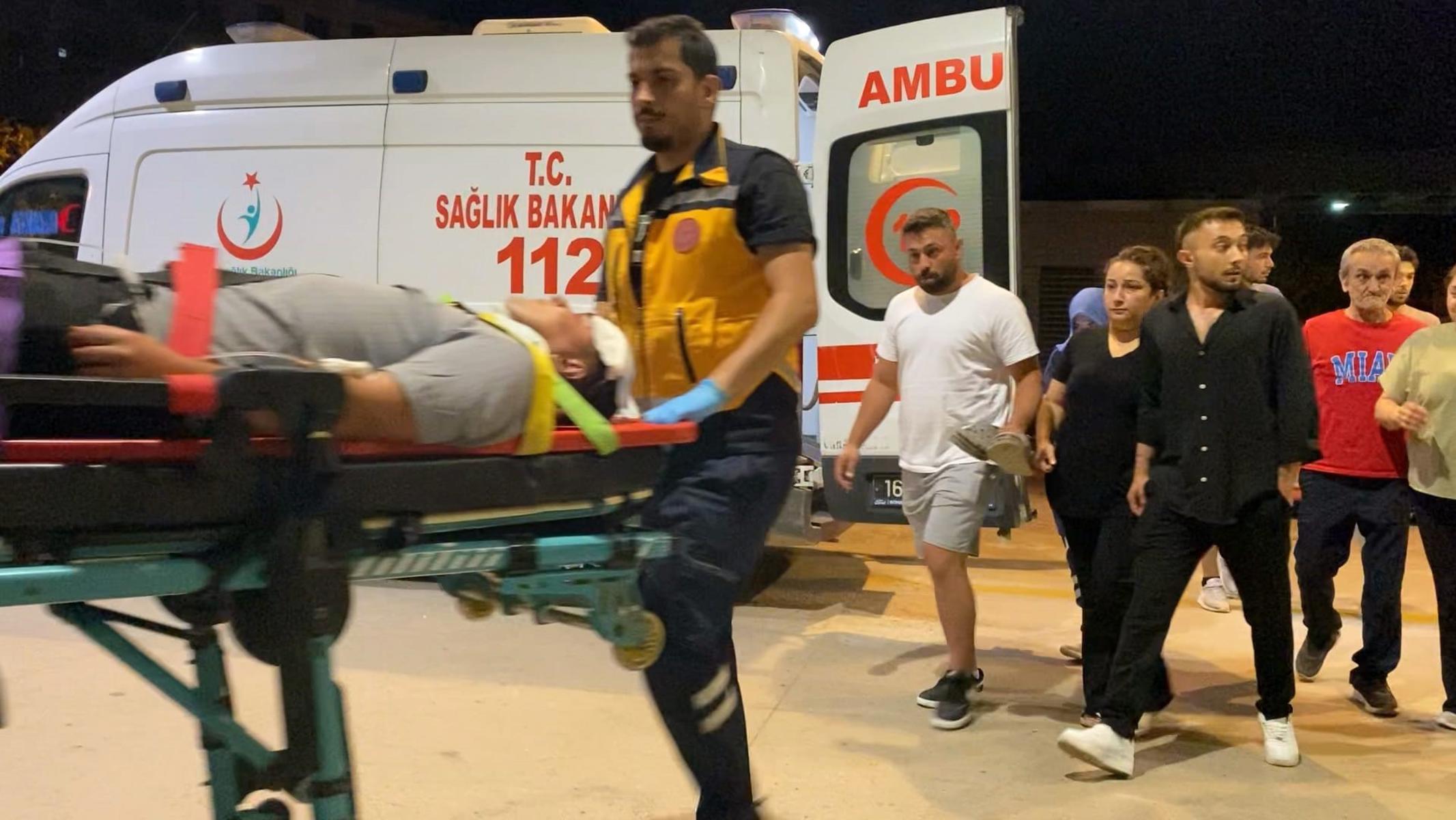 İnegöl'deki kavgada darp edilen kişi tüfekle ateş açtı: 2 yaralı