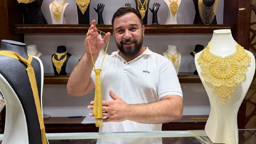 ALTIN KRAVATIN FİYATI 1,5 MİLYON LİRAYI BULUYOR 1