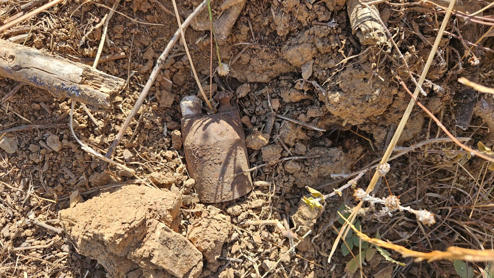 Bursa'da Kurtuluş Savaşı'ndan kalma el bombaları bulundu