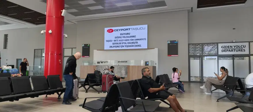 ANAMUR-GİRNE SEFERLERİ DE İPTAL 1 ANAMUR-GİRNE SEFERLERİ DE İPTAL 1