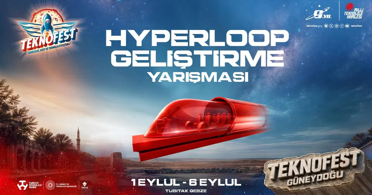 TEKNOFEST’te Hyperloop yarışının final heyecanı başladı