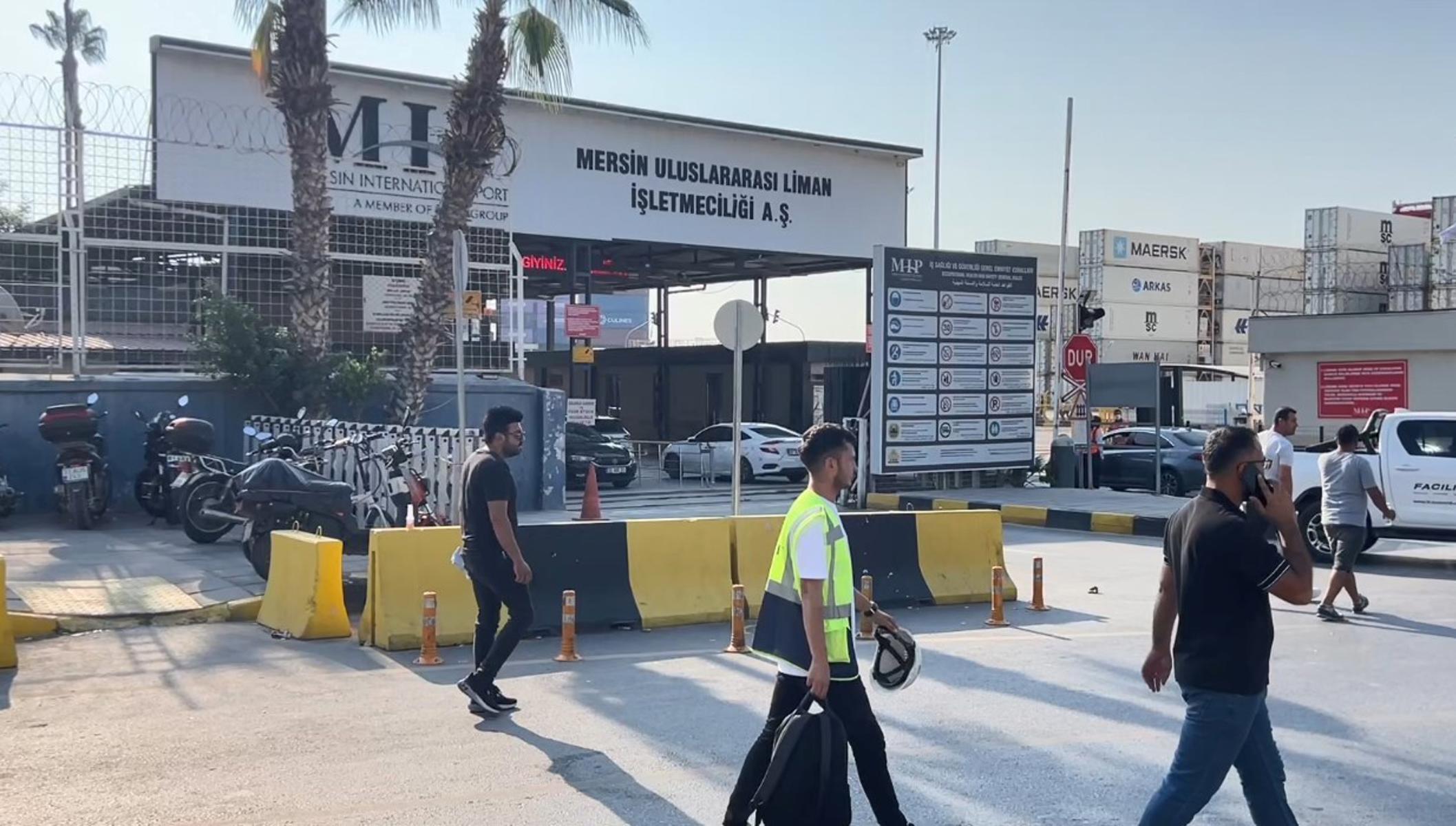 Mersin Limanı'nda kimyasal sızıntı iddiası. Çok sayıda çalışan hastaneye kaldırıldı