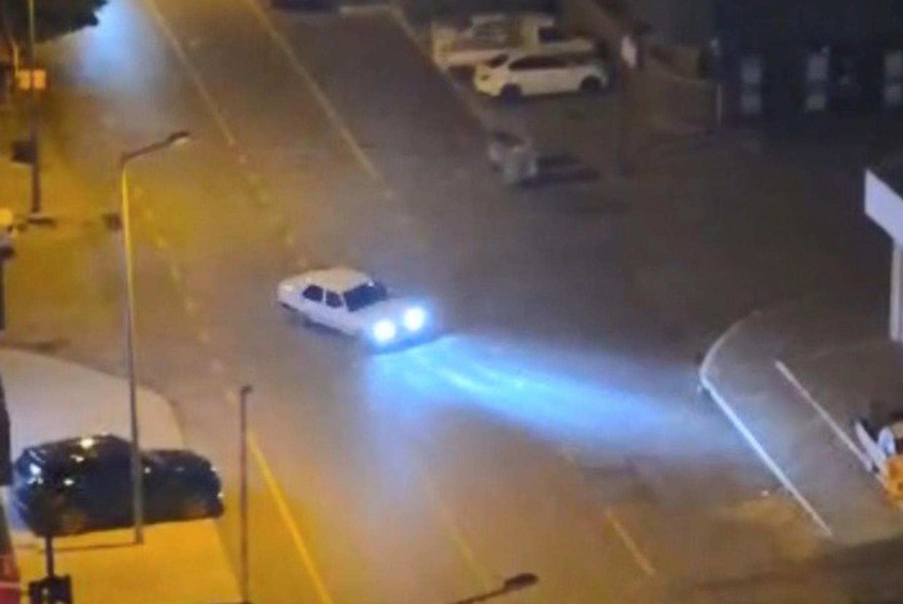 Drift attı, aracının değerinin 2 katı ceza yedi