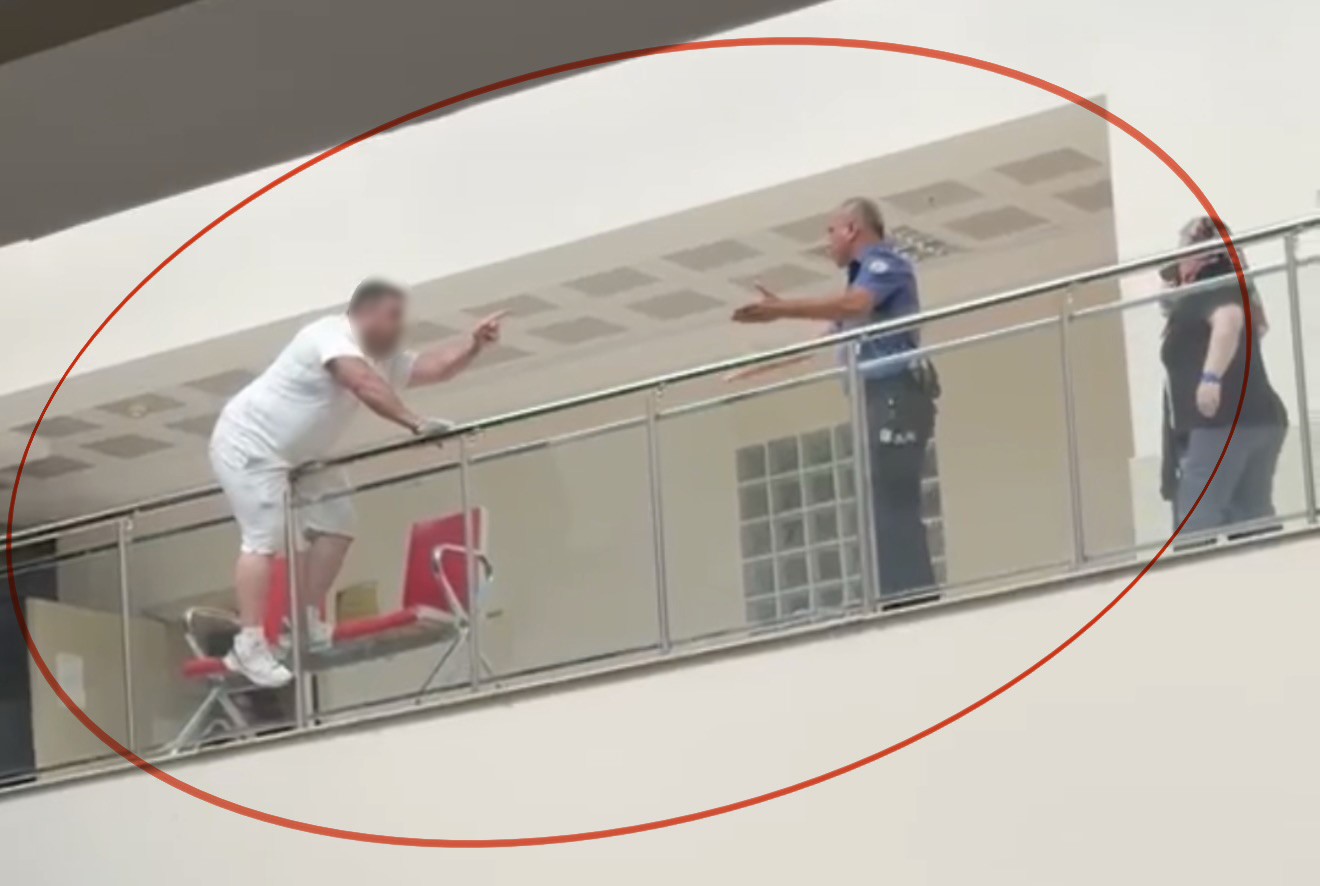 Samsun Adliyesi'ndeki intiharı güvenlik amiri engelledi
