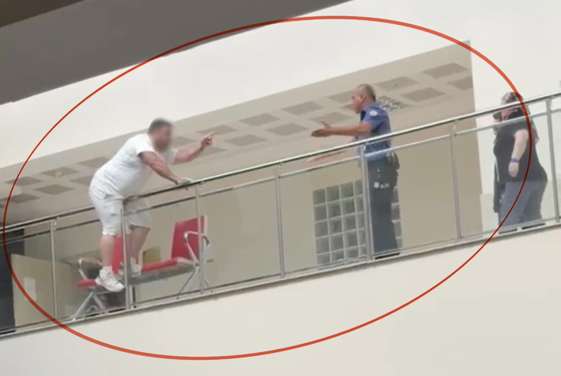 Samsun Adliyesi'ndeki intiharı güvenlik amiri engelledi