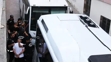 "Şirinler" suç örgütü operasyonunda 32 şüpheli adliyede
