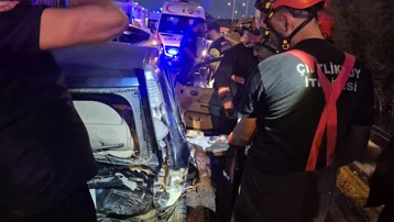 İstanbul-İzmir Otoyolu savaş alanına döndü. 11 araç birbirine girdi