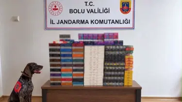 Bolu'da yolcu otobüslerine kaçak tütün operasyonu. Piyasa değeri 760 bin lira