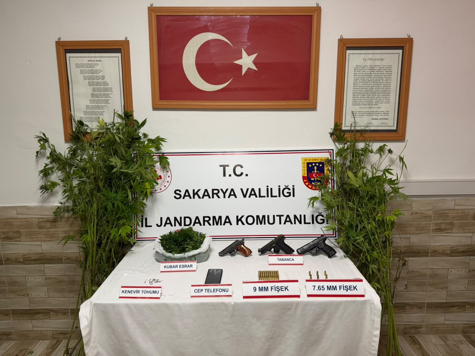 Sakarya'da uyuşturucu operasyonu. 4 kişi tutuklandı