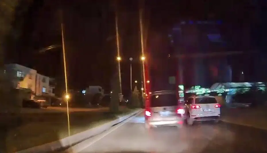 Elazığ'da tehlikeli şerit değiştiren sürücüye ceza