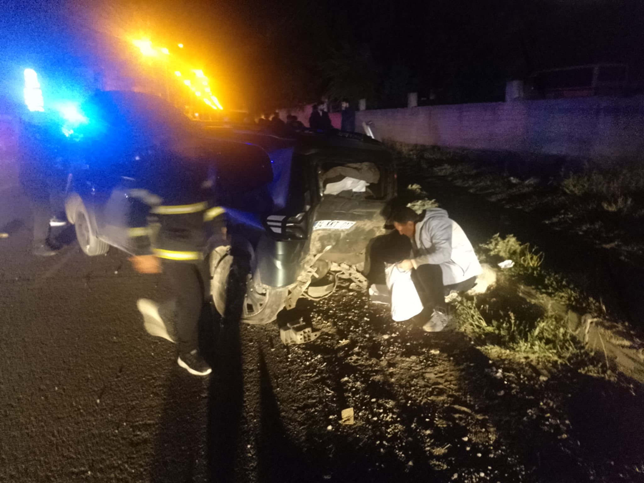 Kars'ta trafik kazası: 4 yaralı
