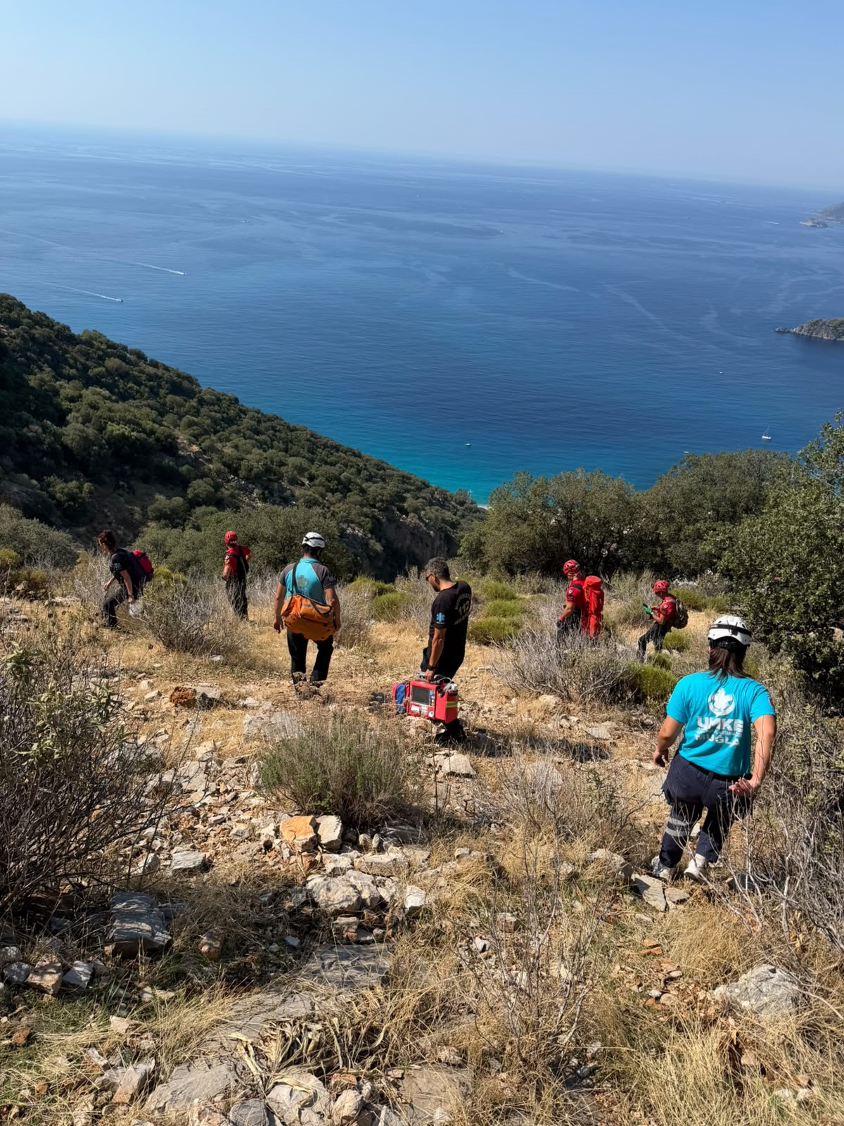 Fethiye'de yamaç paraşütü kazası. Kayalıklara sert iniş yapan Rus turist hayatını kaybetti
