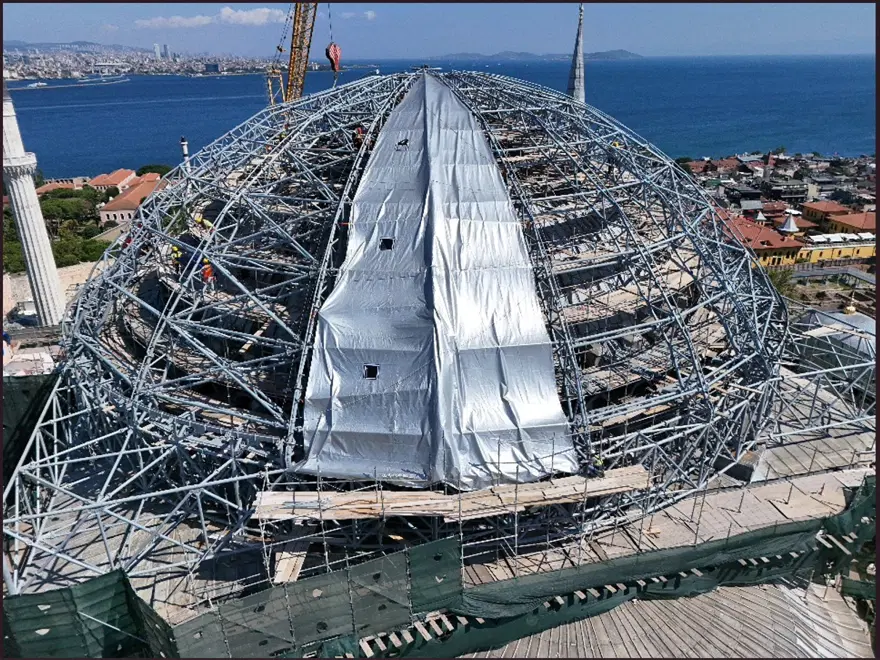 KUBBE DIŞ ETKENLERE KARŞI KORUNACAK 2 KUBBE DIŞ ETKENLERE KARŞI KORUNACAK 2