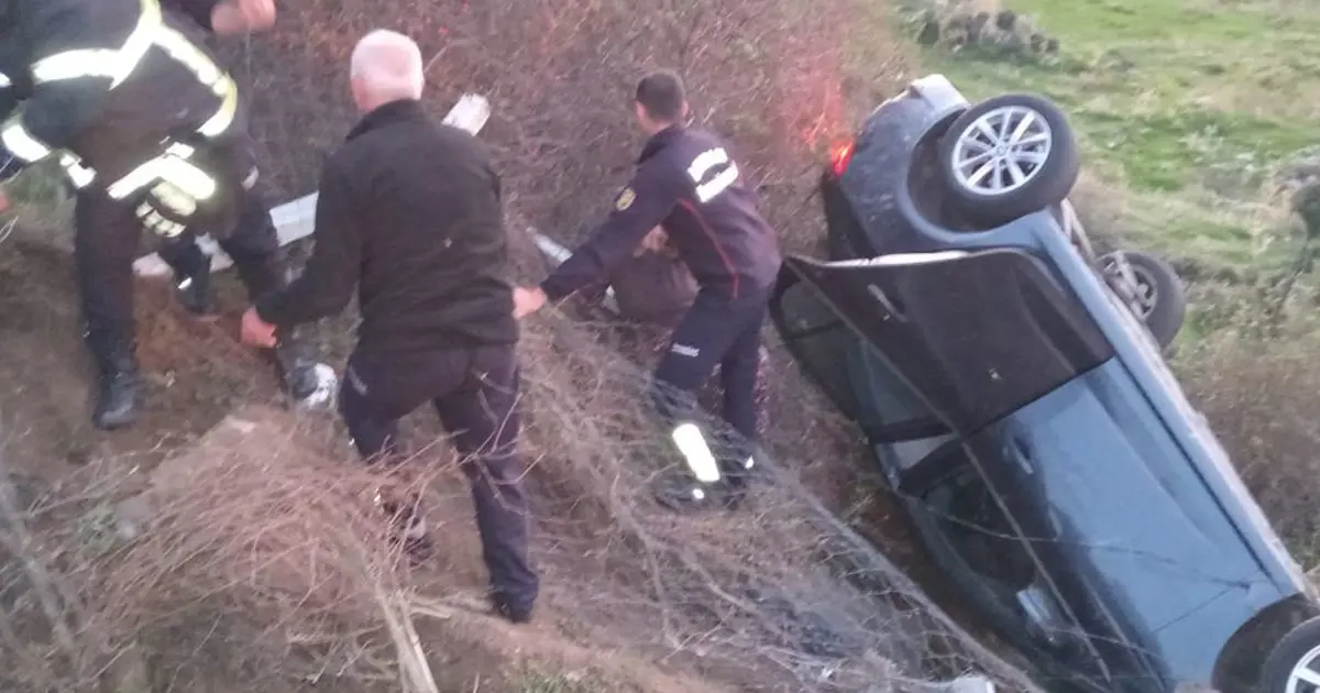 Aydın’da otomobil devrildi: 6 yaralı