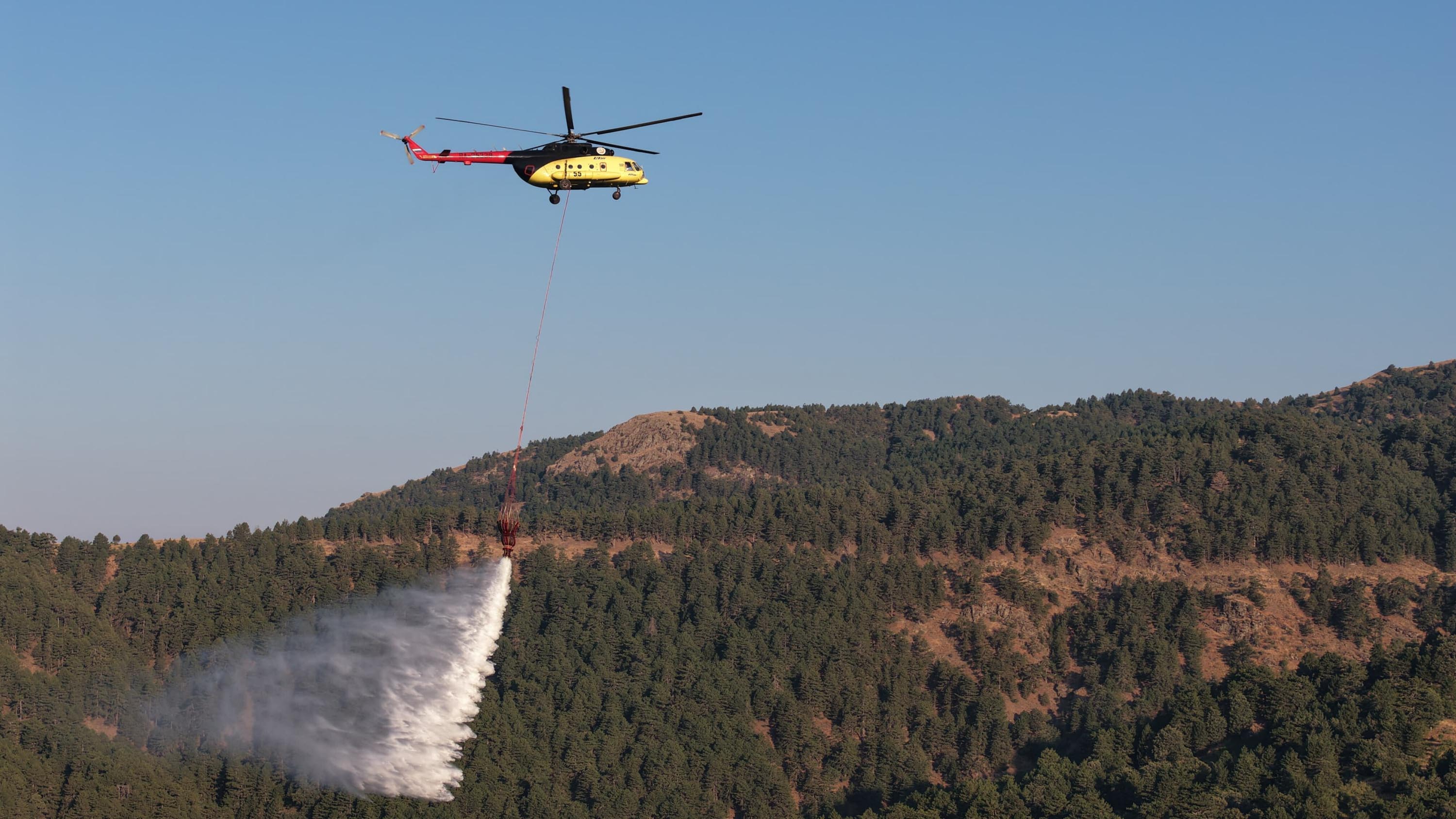 Aydın Kuyucak'ta orman yangını 2'nci günde kontrol altında