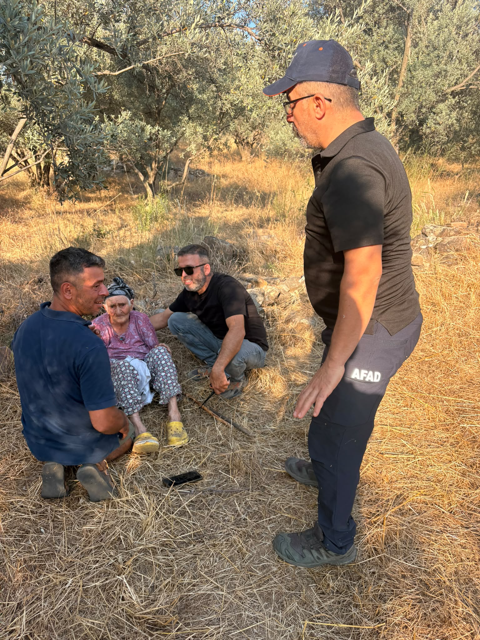 Aydın'da kaybolan yaşlı kadın sağ olarak bulundu