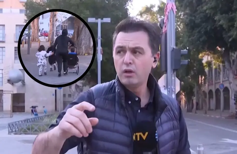 NTV ekibi Tel Aviv'de! Canlı yayında sığınaklara kaçış anı
