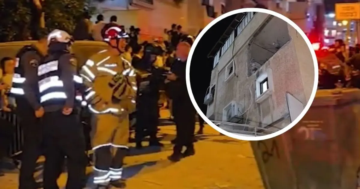 İran füzesinin parçaları Tel Aviv'e düştü. Yaralılar var