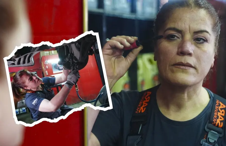 Sanayinin Nuray ustası erkekleri şaşırtıyor: 