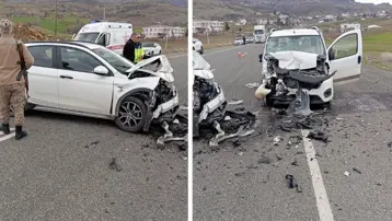 Kafa kafaya kazada 6 yaralı