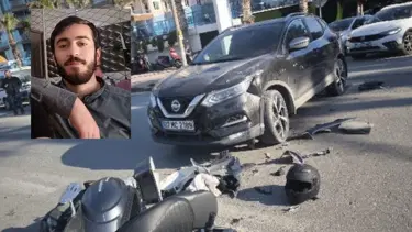 Motosiklet ve otomobil çarpıştı. 23 yaşındaki genç hayatını kaybetti, sürücü tutuklandı