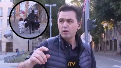 NTV ekibi Tel Aviv'de! Canlı yayında sığınaklara kaçış anı