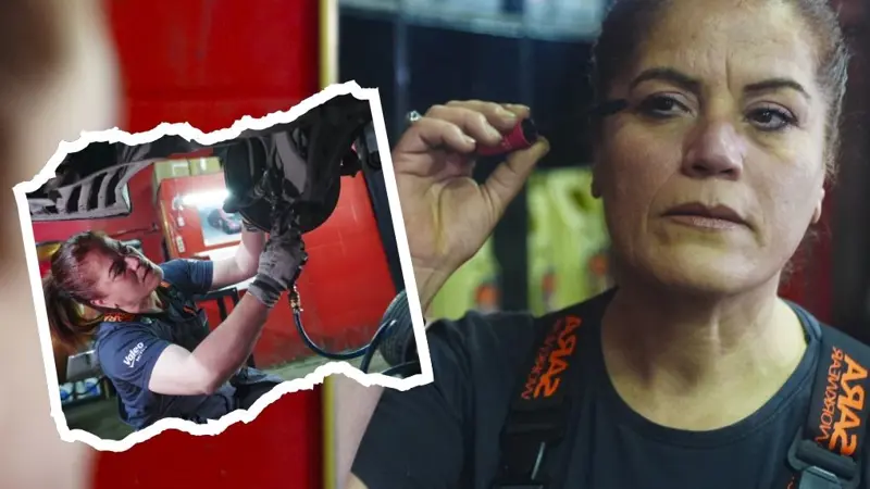 Sanayinin Nuray ustası erkekleri şaşırtıyor: "İşin cinsiyeti yoktur, ustası vardır''