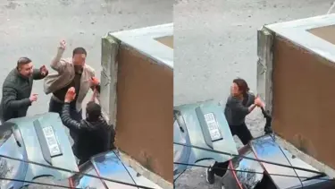 Boşanma aşamasındaki eşini başka biriyle gördü çılgına döndü. Şüpheli koca bıçakla saldırdı