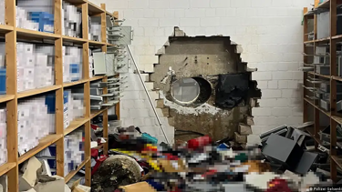 Banka soyuldu gurbetçiler altınlarından oldu 