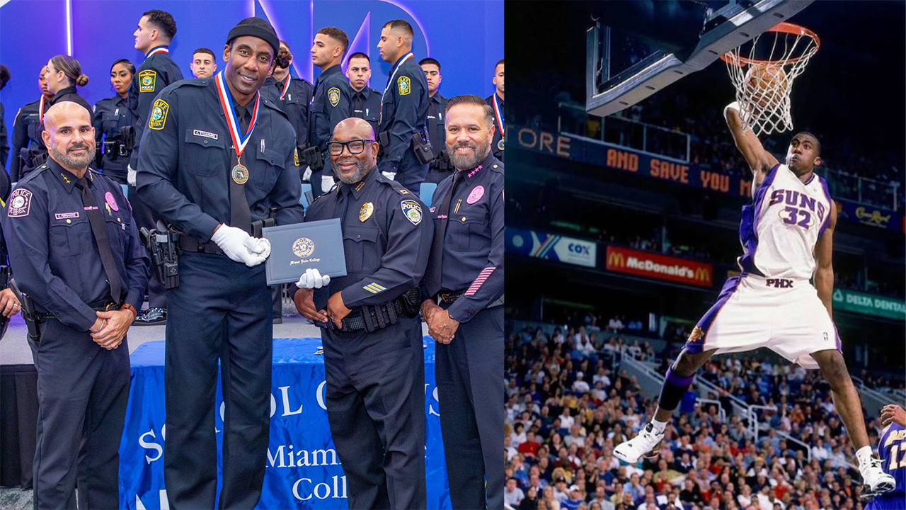 Eski NBA yıldızı polis memuru oldu