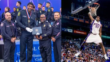 Eski NBA yıldızı polis memuru oldu