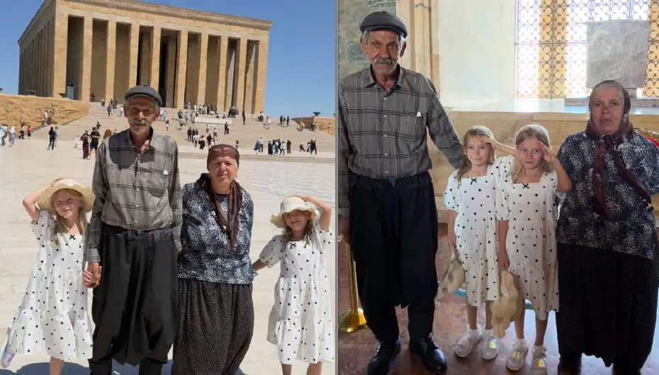 İkizleriyle ziyareti gündem olmuştu. 71 yaşındaki baba anlattı. 