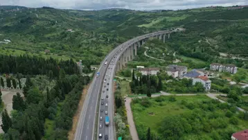 Anadolu Otoyolu'nda çalışmalar başlıyor. İstanbul yönü trafiğe kapatılacak