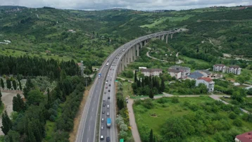 Anadolu Otoyolu'nda çalışmalar başlıyor. İstanbul yönü trafiğe kapatılacak
