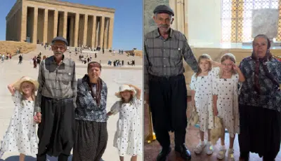 İkizleriyle ziyareti gündem olmuştu. 71 yaşındaki baba anlattı. "Kızım Anıtkabir'i görünce bir saat ağladı"Evliliklerinin 34. yılında tüp bebek yöntemiyle ikiz kız çocuğu sahibi olan ve ailecek yaptıkları Anıtkabir ziyaretiyle sosyal medyada ilgi gören Doğan ailesinin hikayesi milyonların yüreğine d