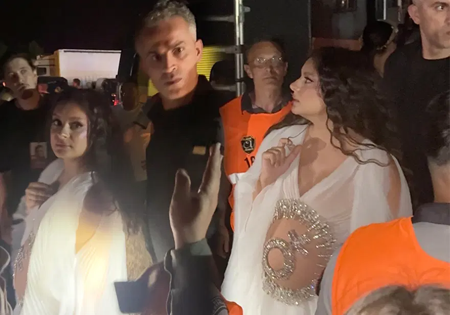7,5 aylık hamile Atiye hastaneye kaldırıldı. Konser öncesi fenalaştı 
